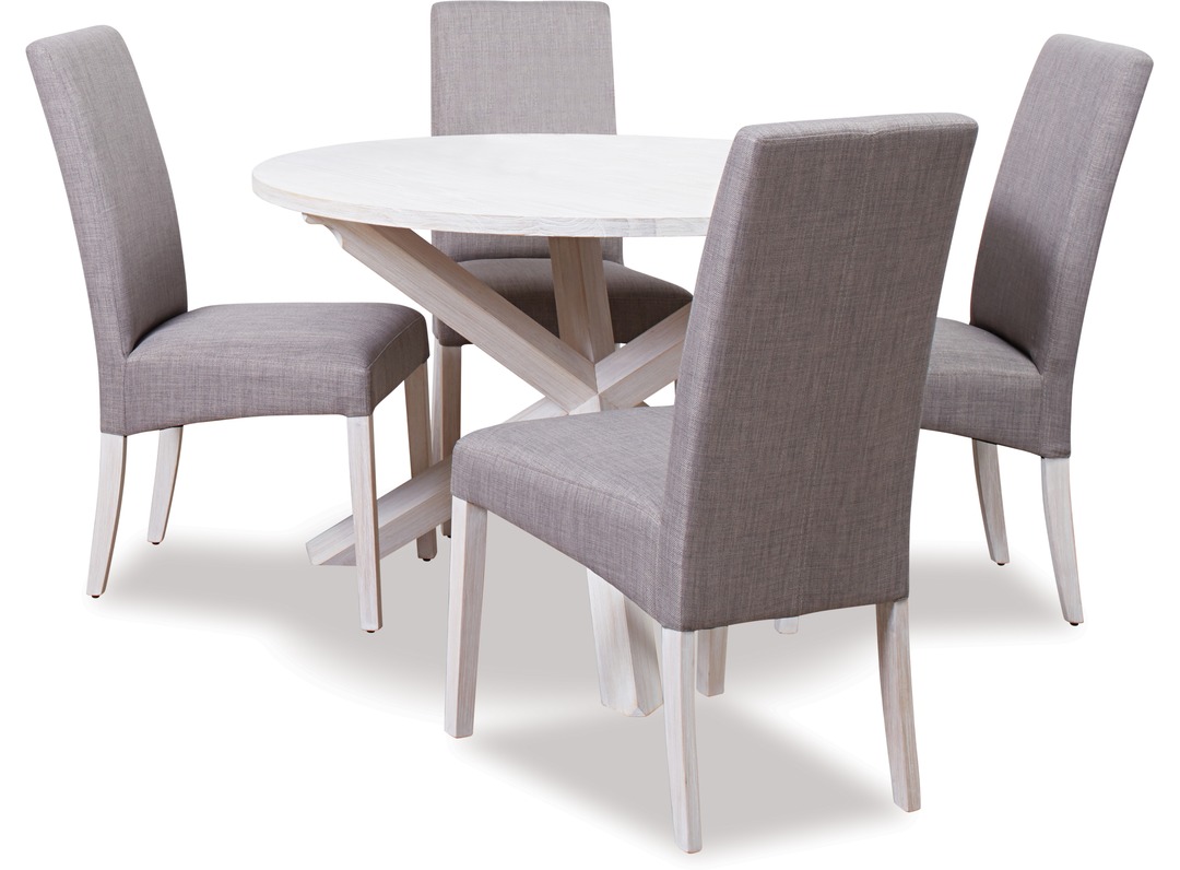 Ocean Grove 1200 Round Dining Table & Grove Chairs x 4
